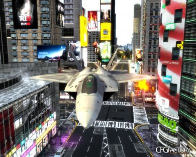 F-22 + Jet Sound + Guns & AIM-9 Sidewinder  *U