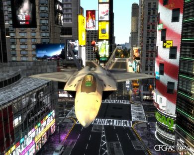 F-22 + Jet Sound + Guns & AIM-9 Sidewinder  *U