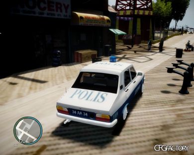 Renault 12 Toros Police Fix