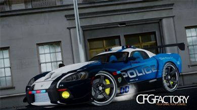 Dodge Viper SRT-10 ACR ELITE POLICE [ELS/NON-ELS]