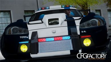 Dodge Viper SRT-10 ACR ELITE POLICE [ELS/NON-ELS]