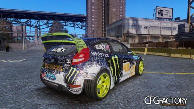 Ford Fiesta RS WRC Showdown mod (DiRT3)