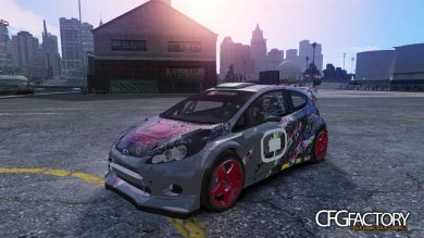 Ford Fiesta RS WRC Showdown mod (DiRT3)