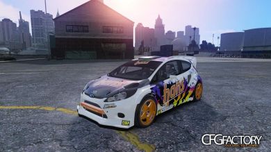 Ford Fiesta RS WRC Showdown mod (DiRT3)