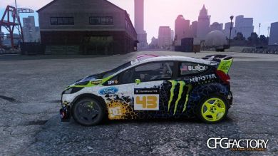 Ford Fiesta RS WRC Showdown mod  (DiRT3)