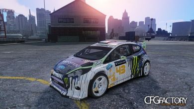 Ford Fiesta RS WRC Showdown mod  (DiRT3)
