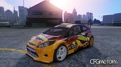 Ford Fiesta RS WRC Showdown mod  (DiRT3)