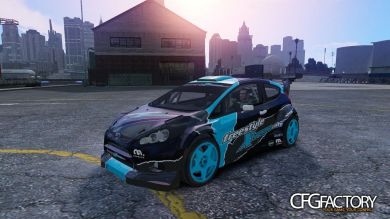Ford Fiesta RS WRC Showdown mod  (DiRT3)