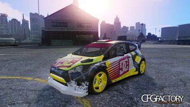 Ford Fiesta RS WRC Showdown mod  (DiRT3)