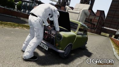 Mr. Bean's Mini Cooper