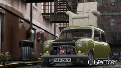 Mr. Bean's Mini Cooper