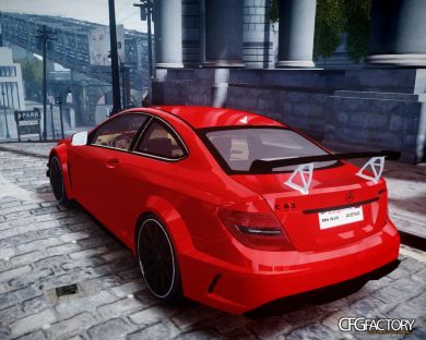 Mercedes C63 AMG 2012 BETA