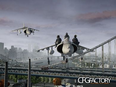 AV-8B Harrier VTOL