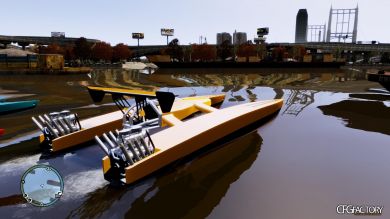 Dragboat Twin V8