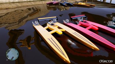 Dragboat Twin V8