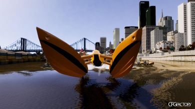 Dragboat Twin V8
