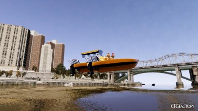 Dragboat Twin V8