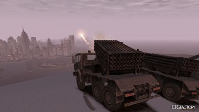 BM-23 Multi Missile Launcher