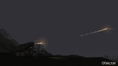BM-23 Multi Missile Launcher