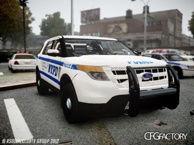 2013 Ford Explorer NYPD ESU