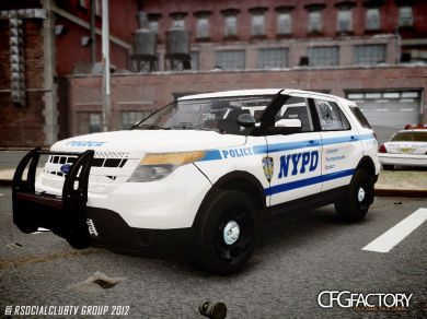 2013 Ford Explorer NYPD ESU