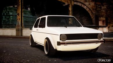 Volkswagen Golf Mk1 Stance