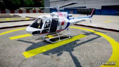 AS350 Malaysia Police Helicopter