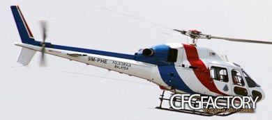 AS350 Malaysia Police Helicopter