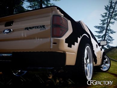 2011 Ford F-150 SVT Raptor DUB Stock