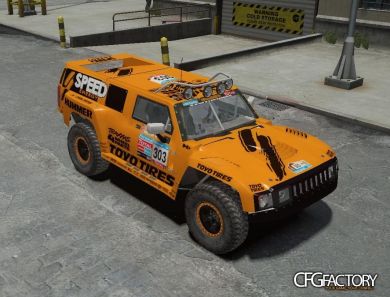 Hummer H3 raid t1 version (DiRT2)