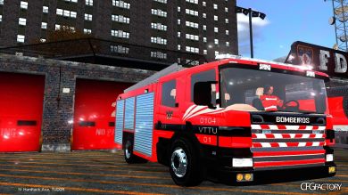 Portuguese FireTrucks Scania & Mercedes