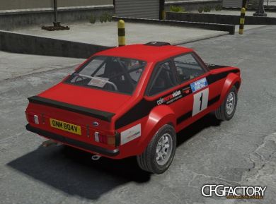 Ford Escort MK2 rally version (DiRT2)