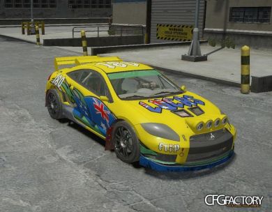 Mitsubishi Eclipse GT rallycross version (DiRT2)
