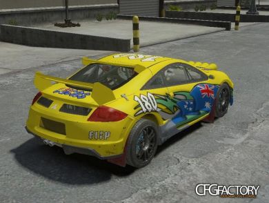Mitsubishi Eclipse GT rallycross version (DiRT2)