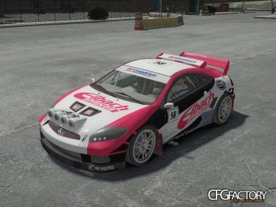 Mitsubishi Eclipse GT rallycross version (DiRT2)