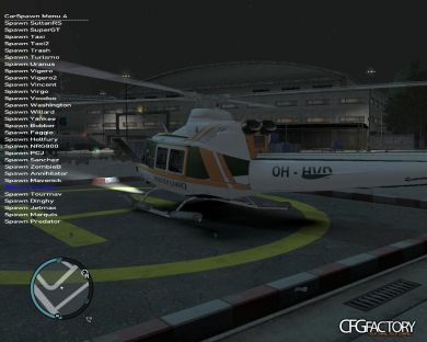 Finnish Frontier Guard Helicopter - Bell 412