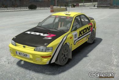 1995 Subaru Impreza WRX STI rally version (DiRT2)