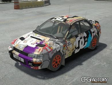 1995 Subaru Impreza WRX STI rally version (DiRT2)