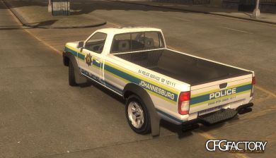 Nissan NP300 (Open bed) - South African Police Ser