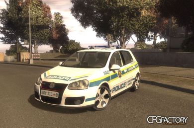 Volkswagen Golf 5 GTI - South African Police Servi