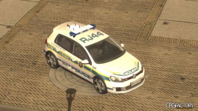 Volkswagen Golf 6 GTI - South African Police Servi