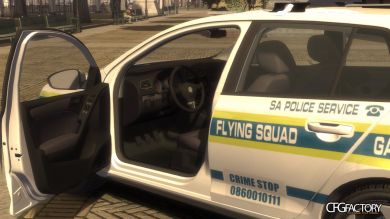 Volkswagen Golf 6 GTI - South African Police Servi
