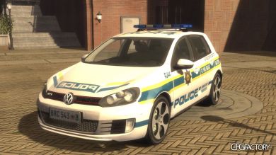 Volkswagen Golf 6 GTI - South African Police Servi