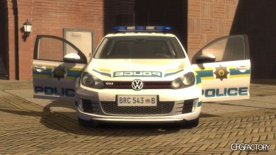 Volkswagen Golf 6 GTI - South African Police Servi