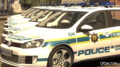 Volkswagen Golf 6 GTI - South African Police Servi