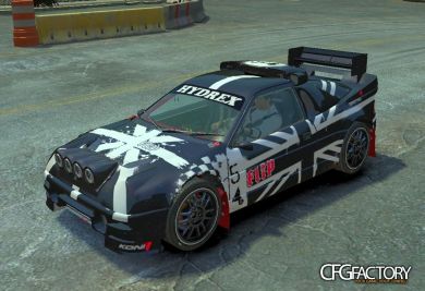 Ford RS200 Evolution rallycross version (DiRT2)