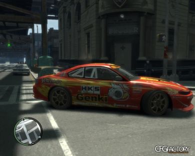 Nissan Silvia V2.0 Fixed And and New Livery