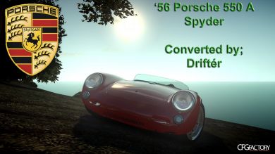 '56 Porsche 550 A Spyder