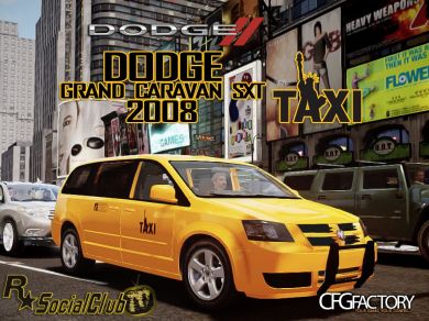 2008 Dodge Grand Caravan SXT NYC Taxi