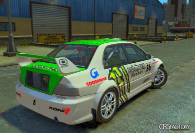 Mitsubishi Lancer EVO IX RallyCross (DiRT2)